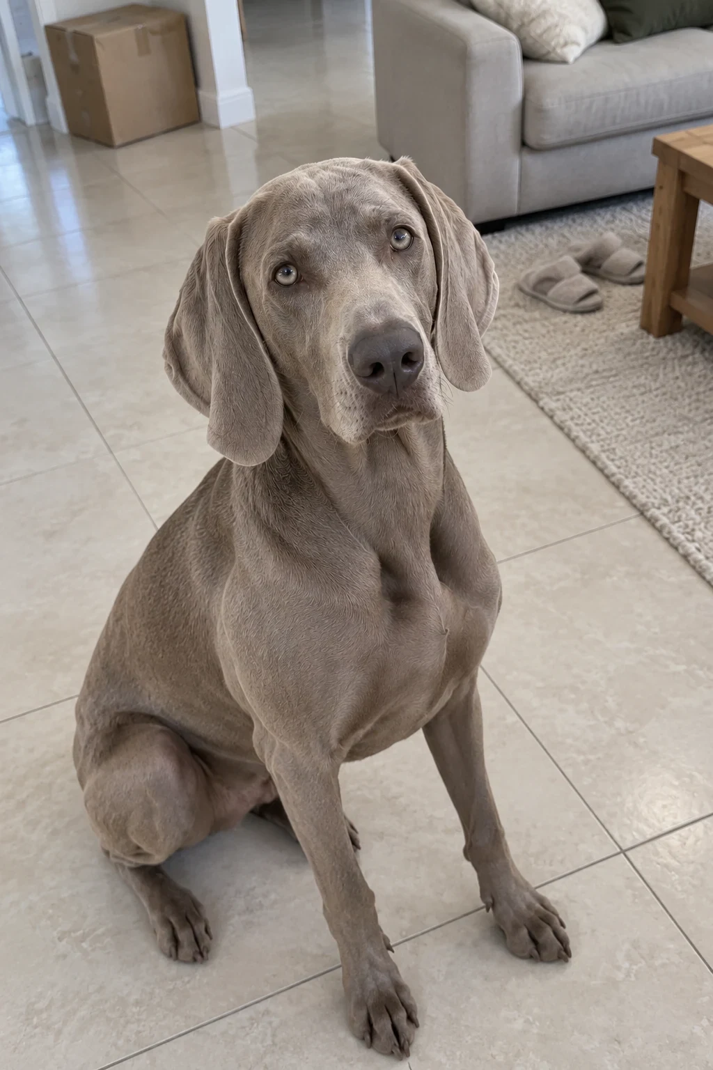 Dog portrait, original photo