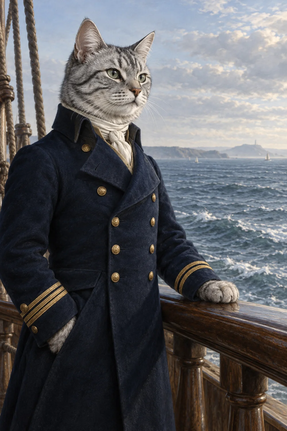 The Admiral — illustrative character portrait