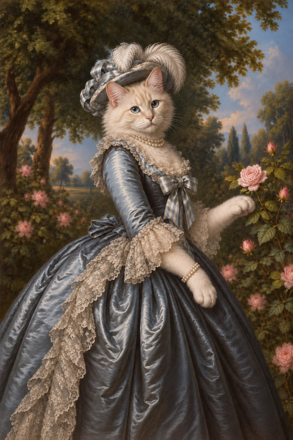 The Rose Queen — illustrative character portrait