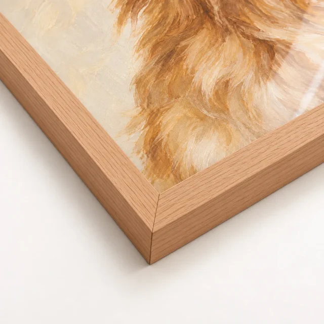 Oak frame illustration